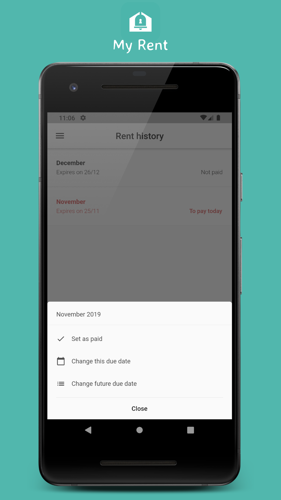 house rent app