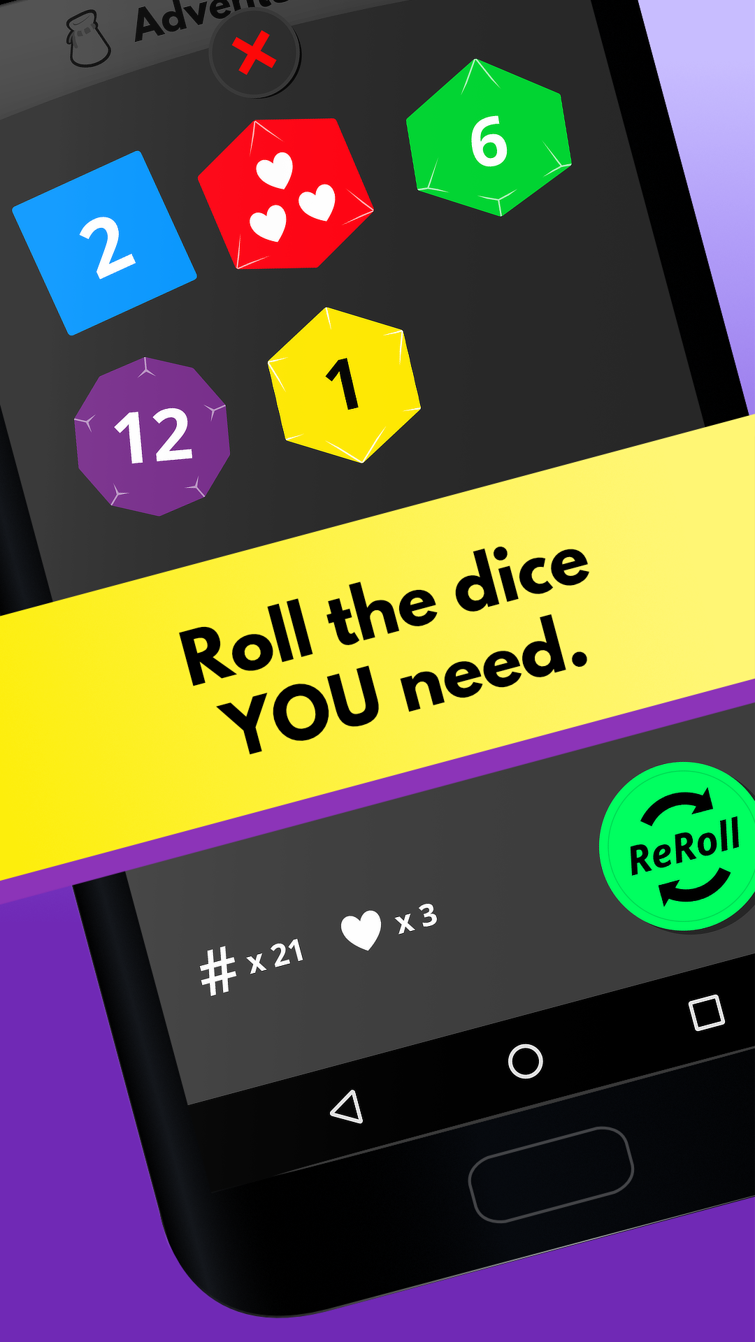 Roll My Dice It's All Widgets!
