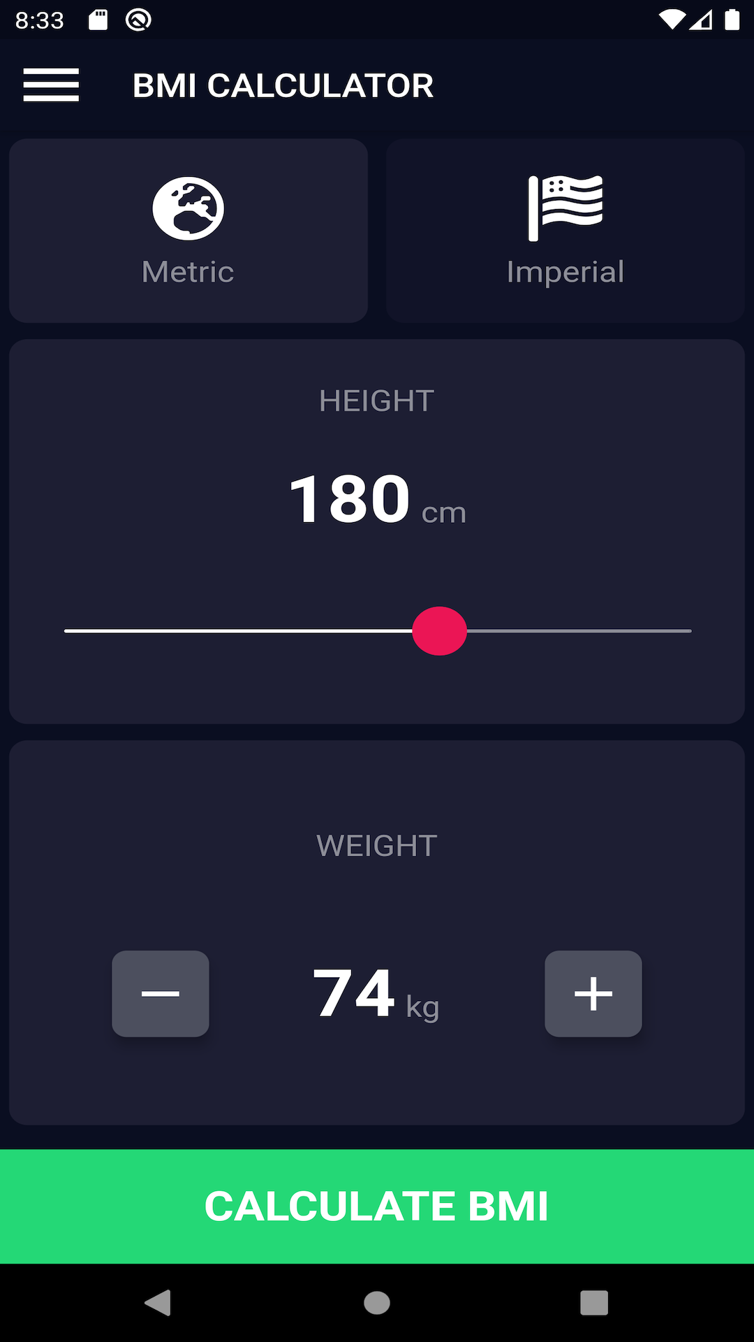 BMI Calculator