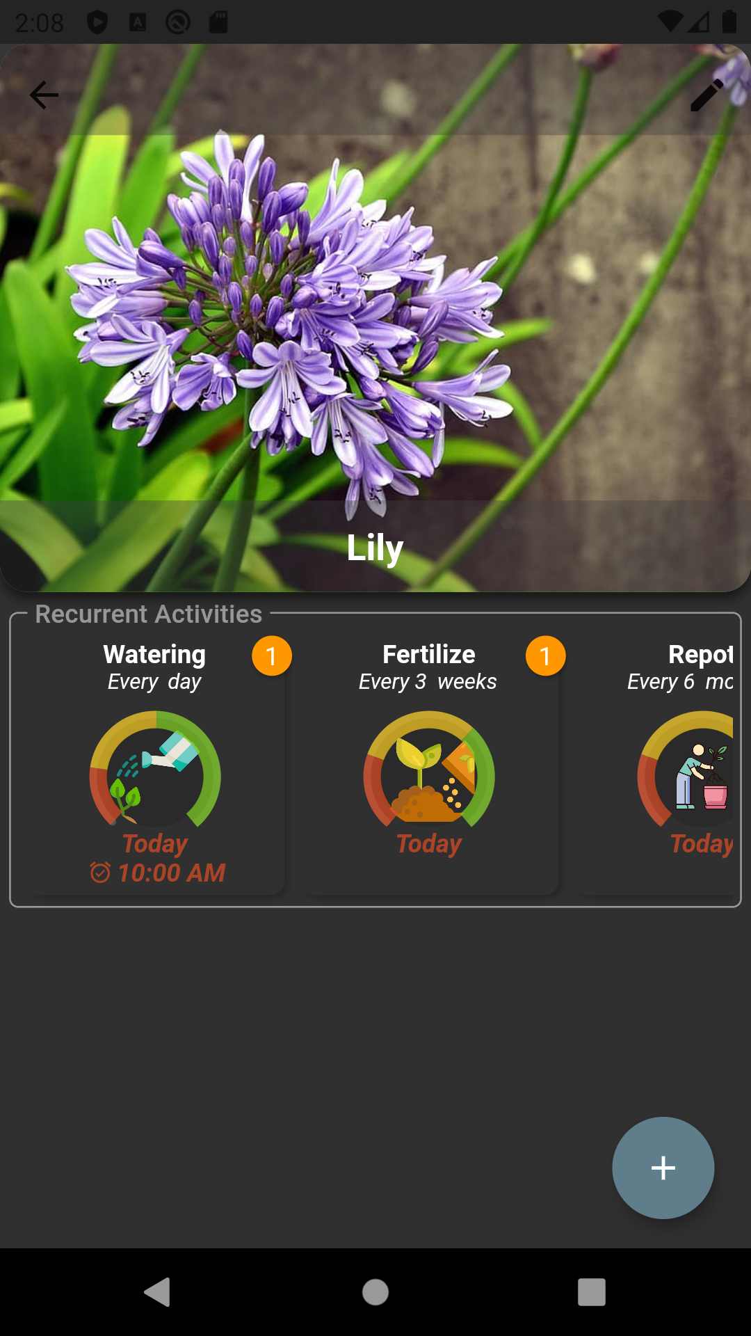 Plant Care Reminder Plant diary and watering reminder App It's All