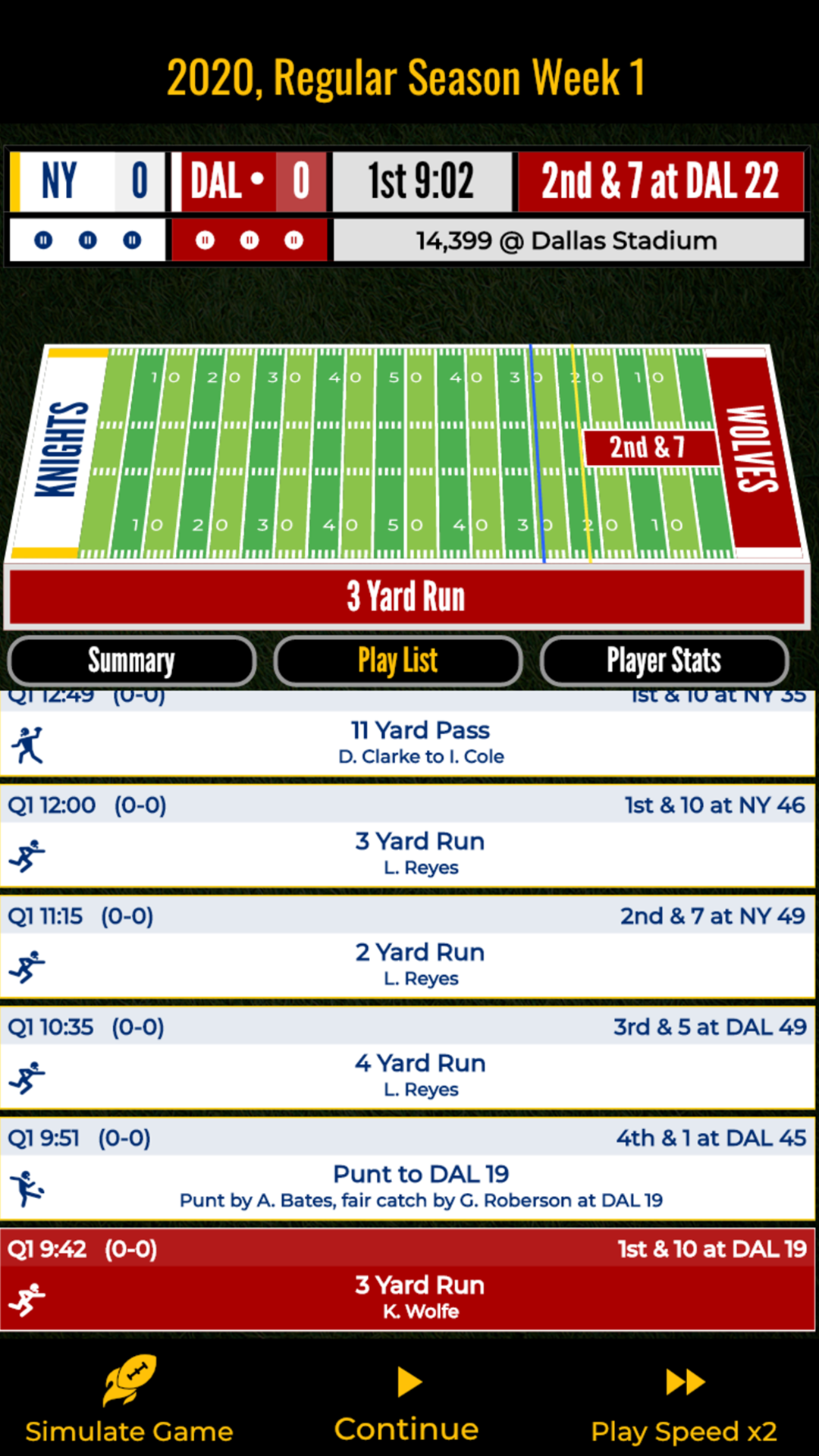 Ultimate Football GM It's All Widgets!