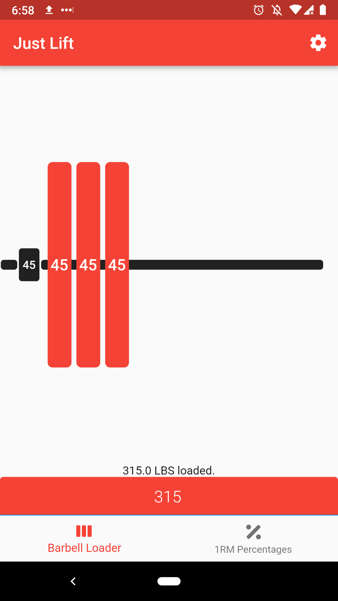 Just Lift Customizable Plate Calculator