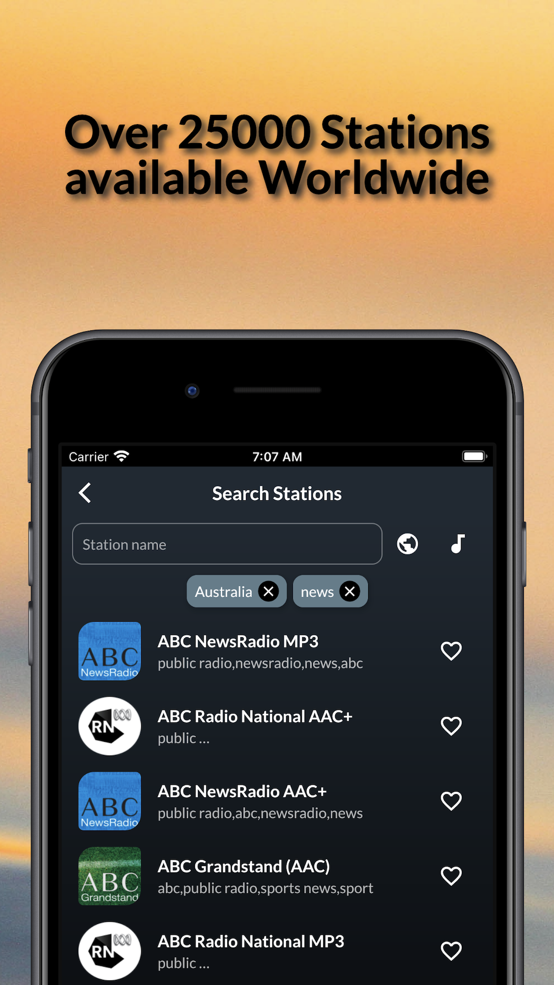 basic radio app