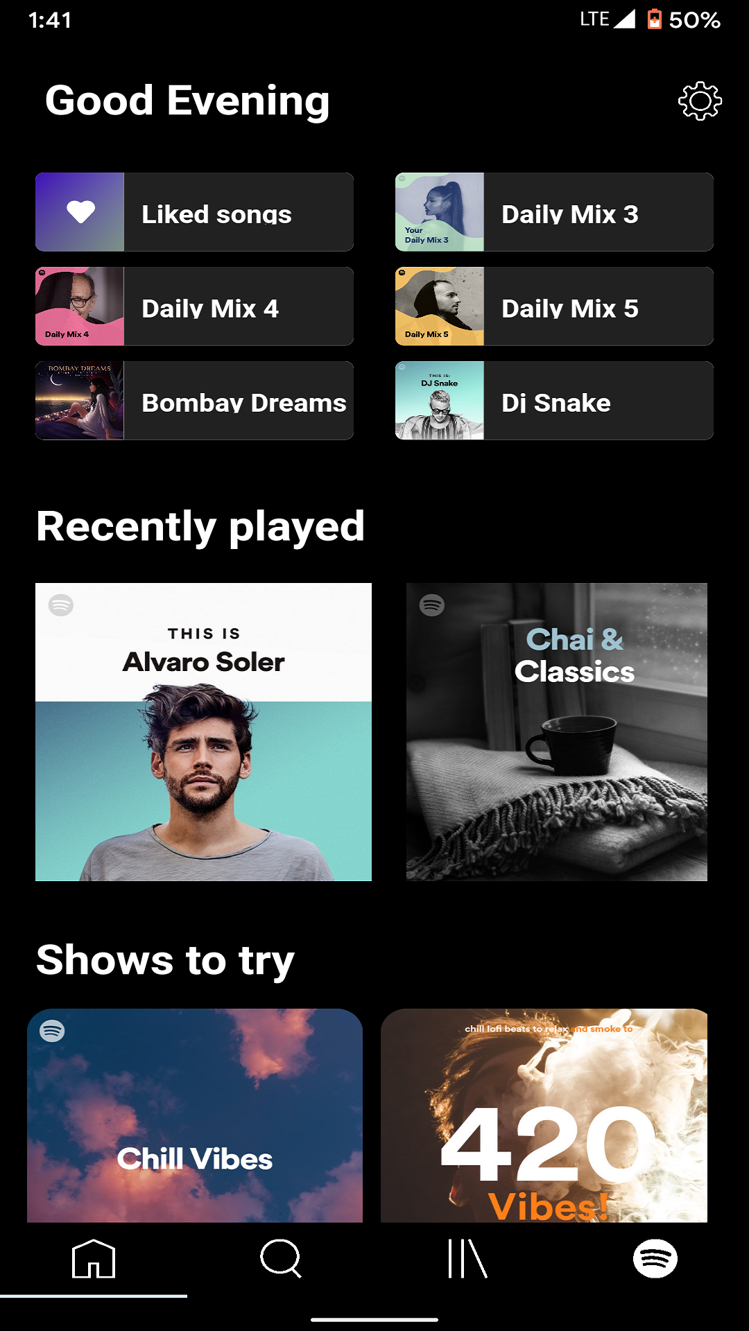 Spotify clone | It's All Widgets!