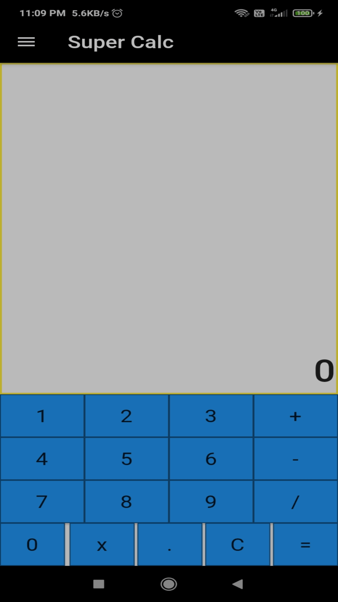 Super Calc | It's All Widgets!