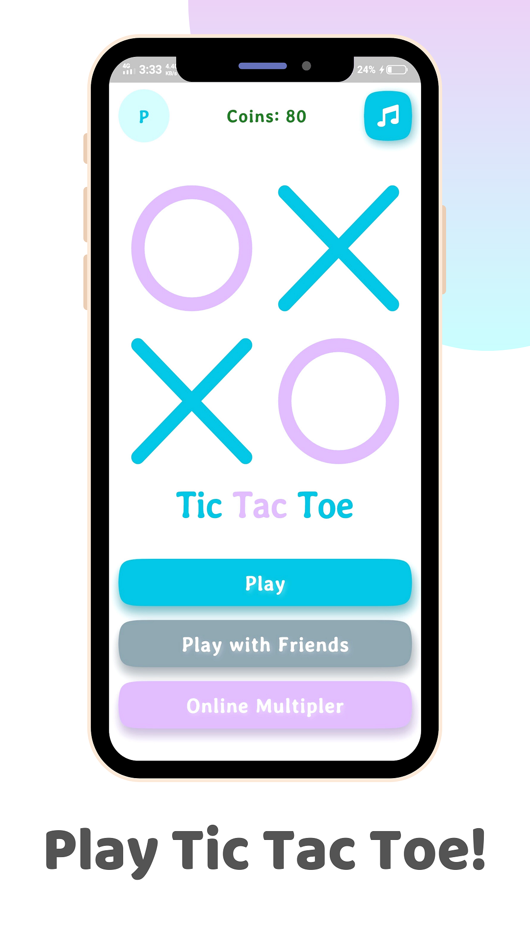 Tic Tac Toe: Multiplayer Game