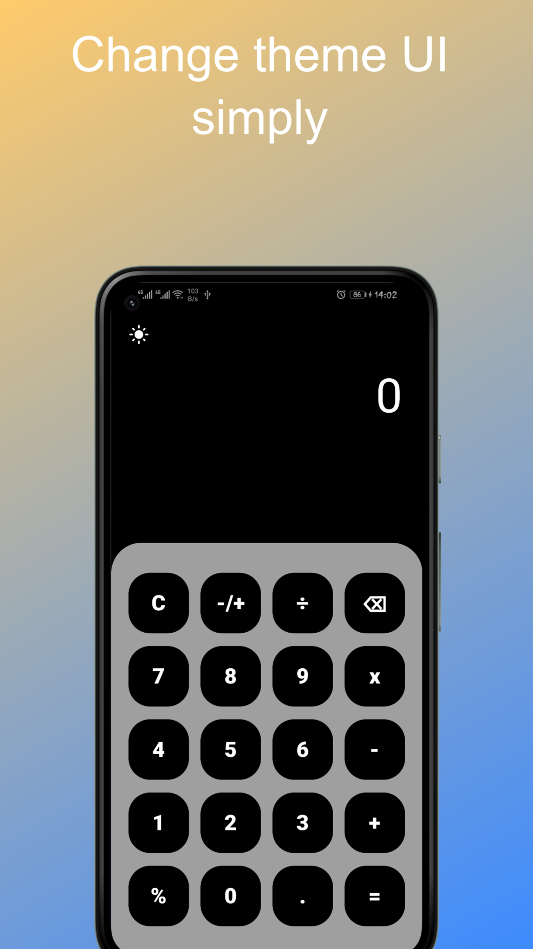 Simple Calculator-Flutter App