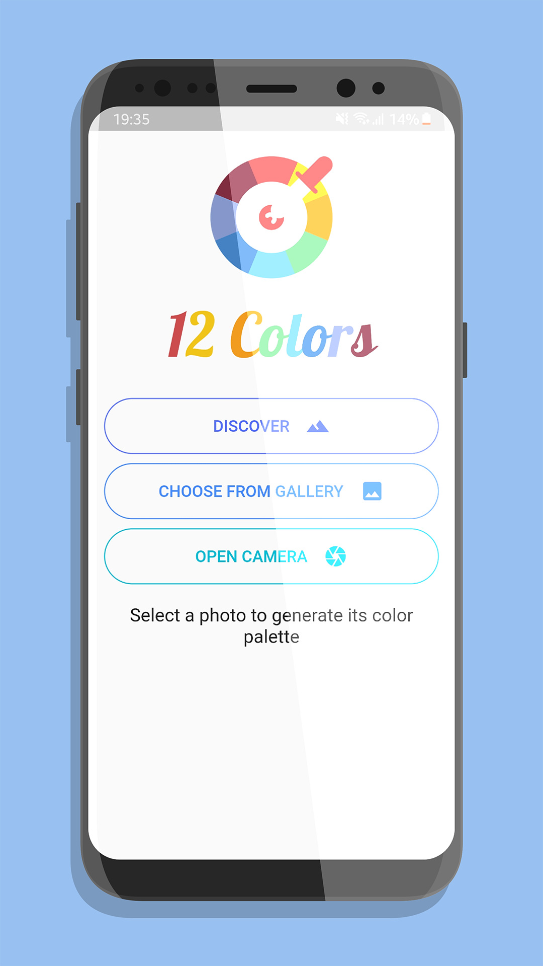 12 Colors - Photo Colors Palette Extractor Tool | It's All Widgets!