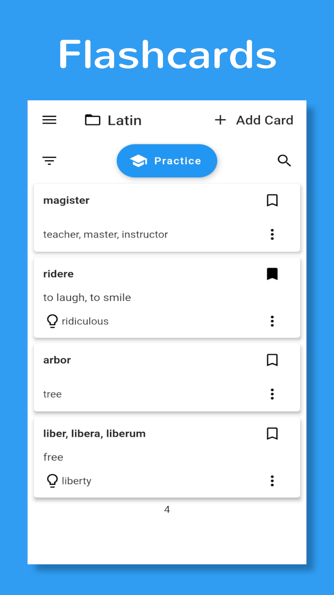 MemWiz Flashcards It's All Widgets!