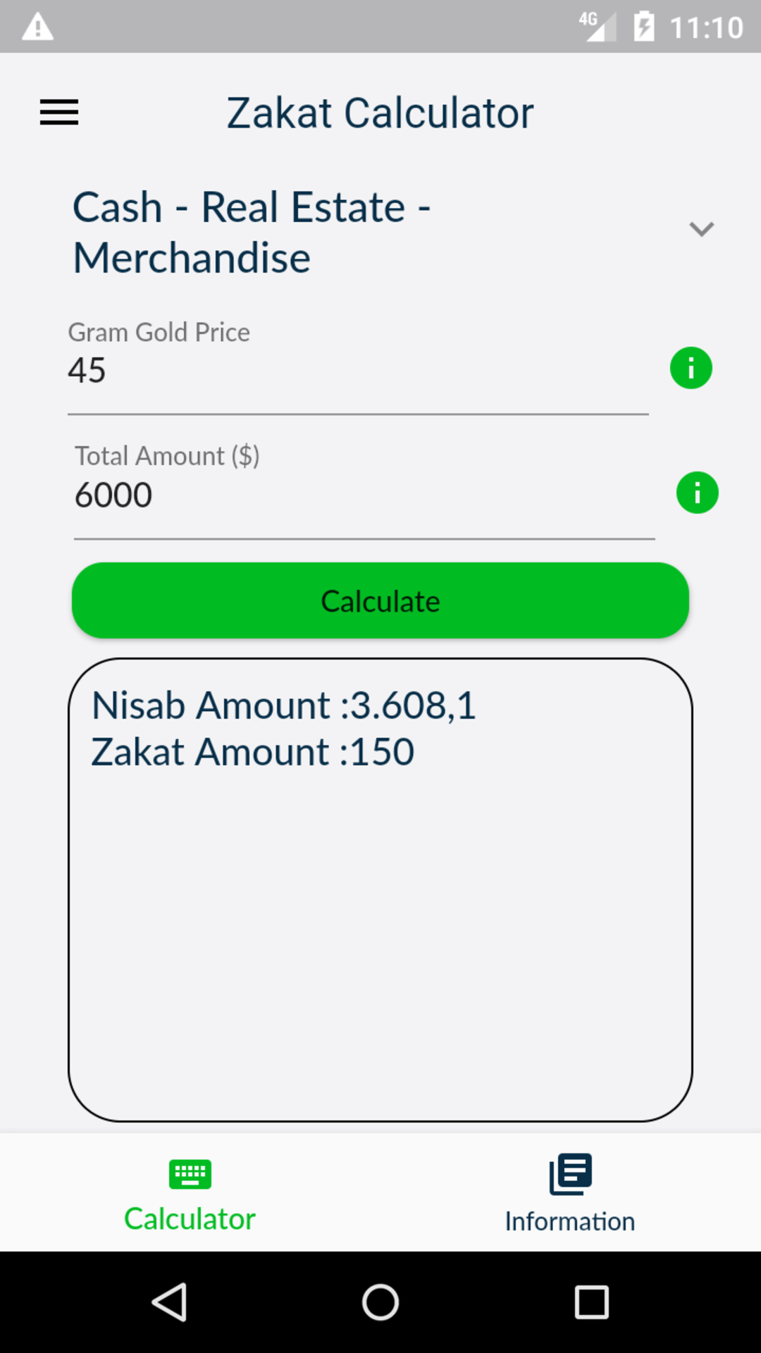 Zakat Calculator It's All Widgets!