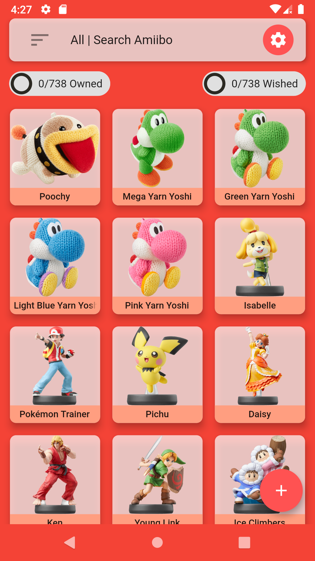 Amiibo Network It's All Widgets!
