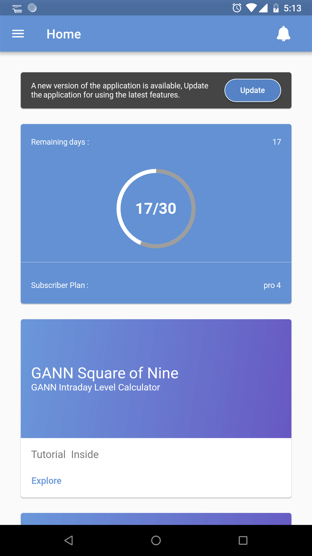 gann intraday calculator